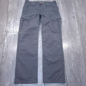 5.11 Tactical Stryke Pants Womens 6 Grey Ripstop Multi-Pocket Cargo Work Trouser